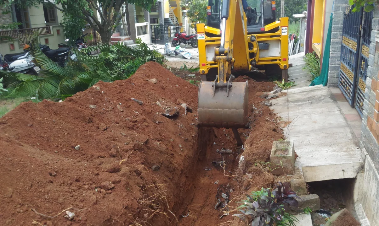 Plumbing Excavation card